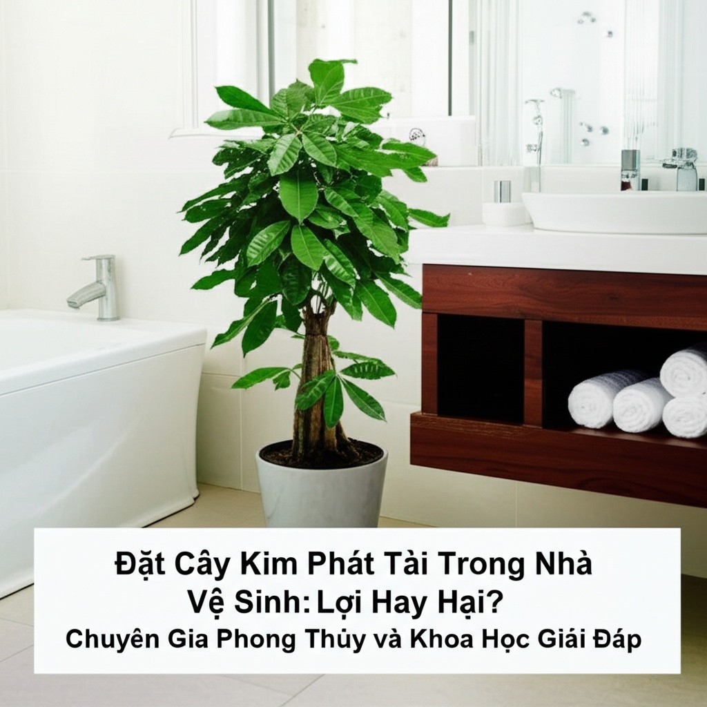 Hình minh họa cho bài viết: Đặt Cây Kim Phát Tài Trong Nhà Vệ Sinh: Lợi Hay Hại? Chuyên Gia Phong Thủy và Khoa Học Giải Đáp