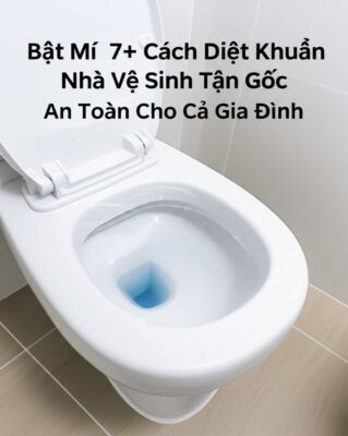 Bật Mí 7+ Cách Diệt Khuẩn Nhà Vệ Sinh Tận Gốc, An Toàn Cho Cả Gia Đình