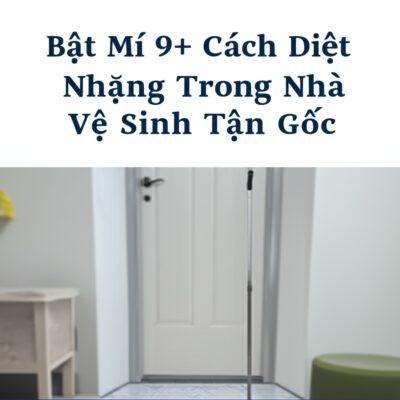 Bật Mí 9+ Cách Diệt Nhặng Trong Nhà Vệ Sinh Tận Gốc, An Toàn