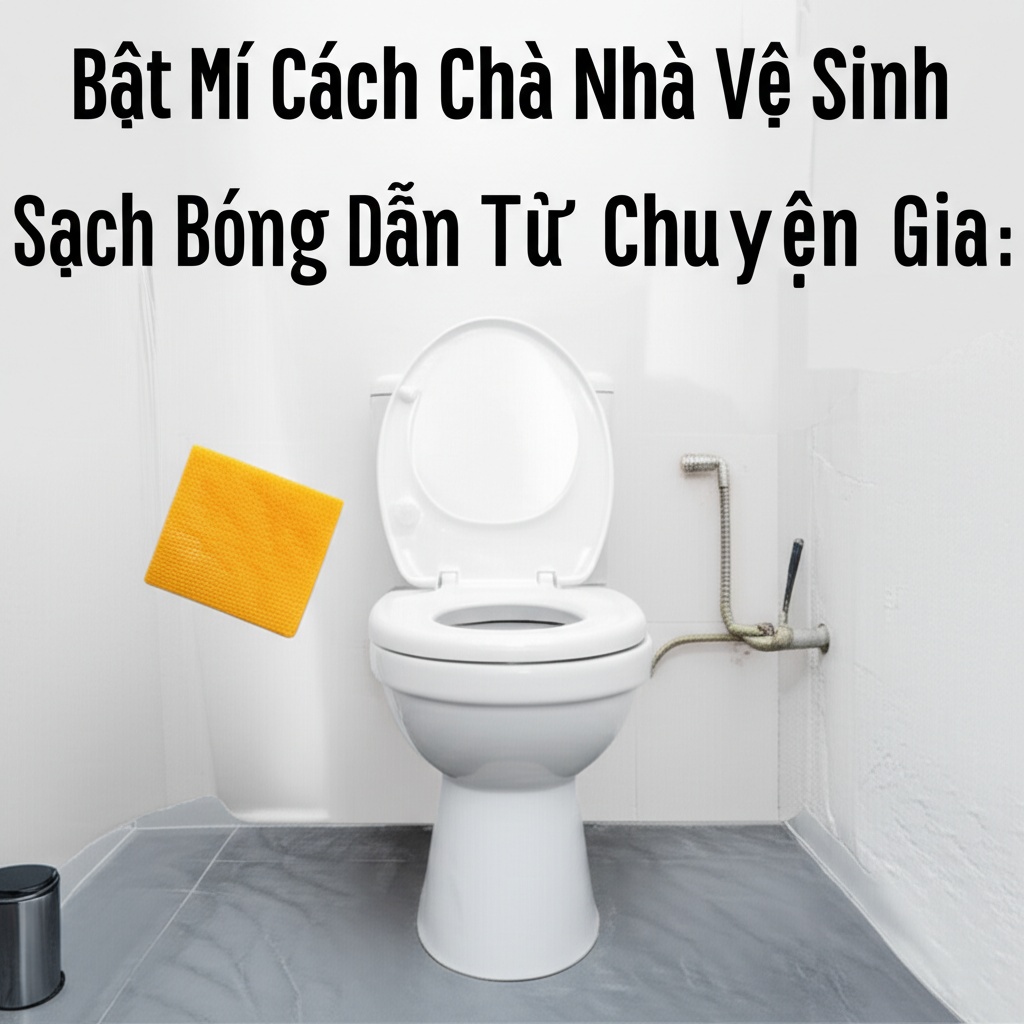 Hình minh họa cho bài viết: Bật Mí Cách Chà Nhà Vệ Sinh Sạch Bóng Như Mới: Hướng Dẫn Từ Chuyên Gia