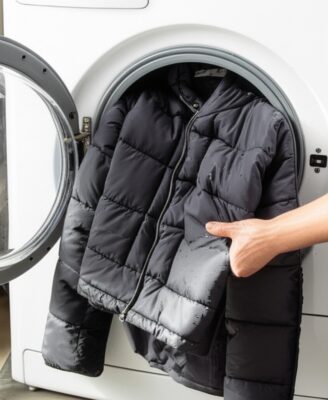 Bí quyết & Cách giặt áo phao không bị dồn bông, vón cục tại nhà