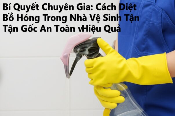 Bí Quyết Chuyên Gia: Cách Diệt Bồ Hóng Trong Nhà Vệ Sinh Tận Gốc, An Toàn và Hiệu Quả