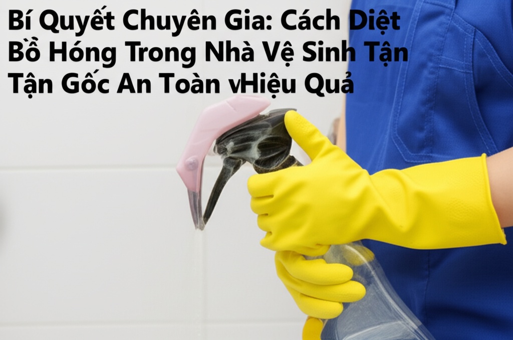 Hình minh họa cho bài viết: Bí Quyết Chuyên Gia: Cách Diệt Bồ Hóng Trong Nhà Vệ Sinh Tận Gốc, An Toàn và Hiệu Quả
