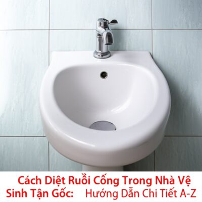 Cách Diệt Ruồi Cống Trong Nhà Vệ Sinh Tận Gốc: Hướng Dẫn Chi Tiết A-Z