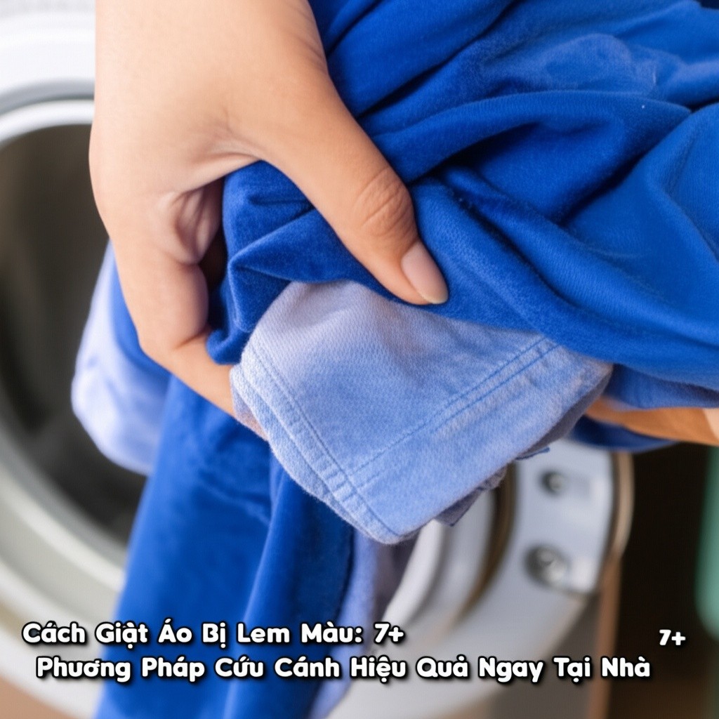 Hình minh họa cho bài viết: Cách Giặt Áo Bị Lem Màu: 7+ Phương Pháp Cứu Cánh Hiệu Quả Ngay Tại Nhà