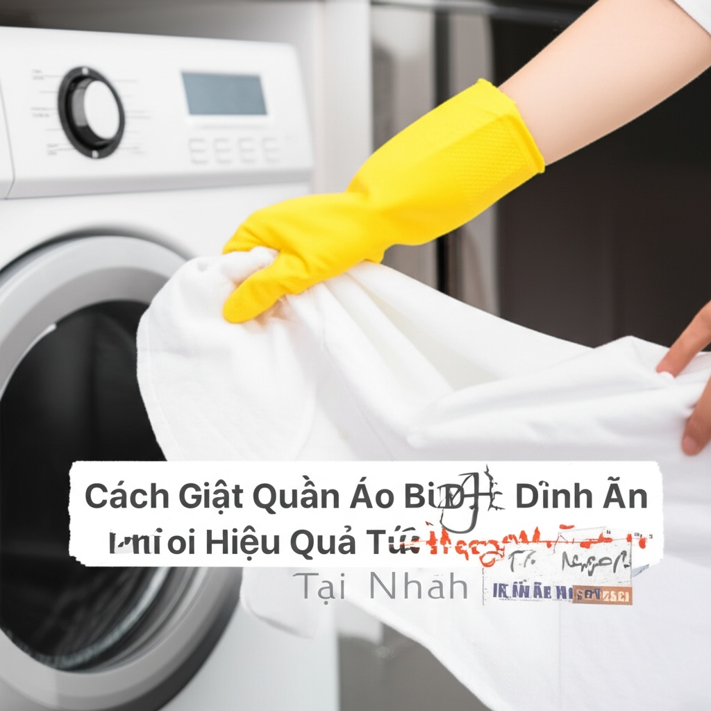Hình minh họa cho bài viết: Cách Giặt Quần Áo Bị Dính Dầu Ăn Hiệu Quả Tức Thì Ngay Tại Nhà