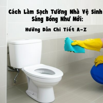 Cách Làm Sạch Tường Nhà Vệ Sinh Sáng Bóng Như Mới: Hướng Dẫn Chi Tiết A-Z