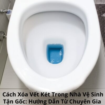 Cách Xóa Vết Két Trong Nhà Vệ Sinh Tận Gốc: Hướng Dẫn Từ Chuyên Gia