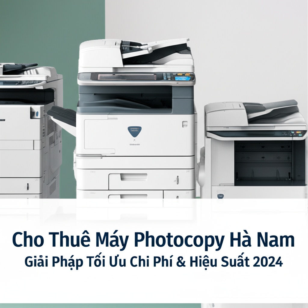 Cho Thuê Máy Photocopy Hà Nam: Giải Pháp Tối Ưu Chi Phí & Hiệu Suất 2024