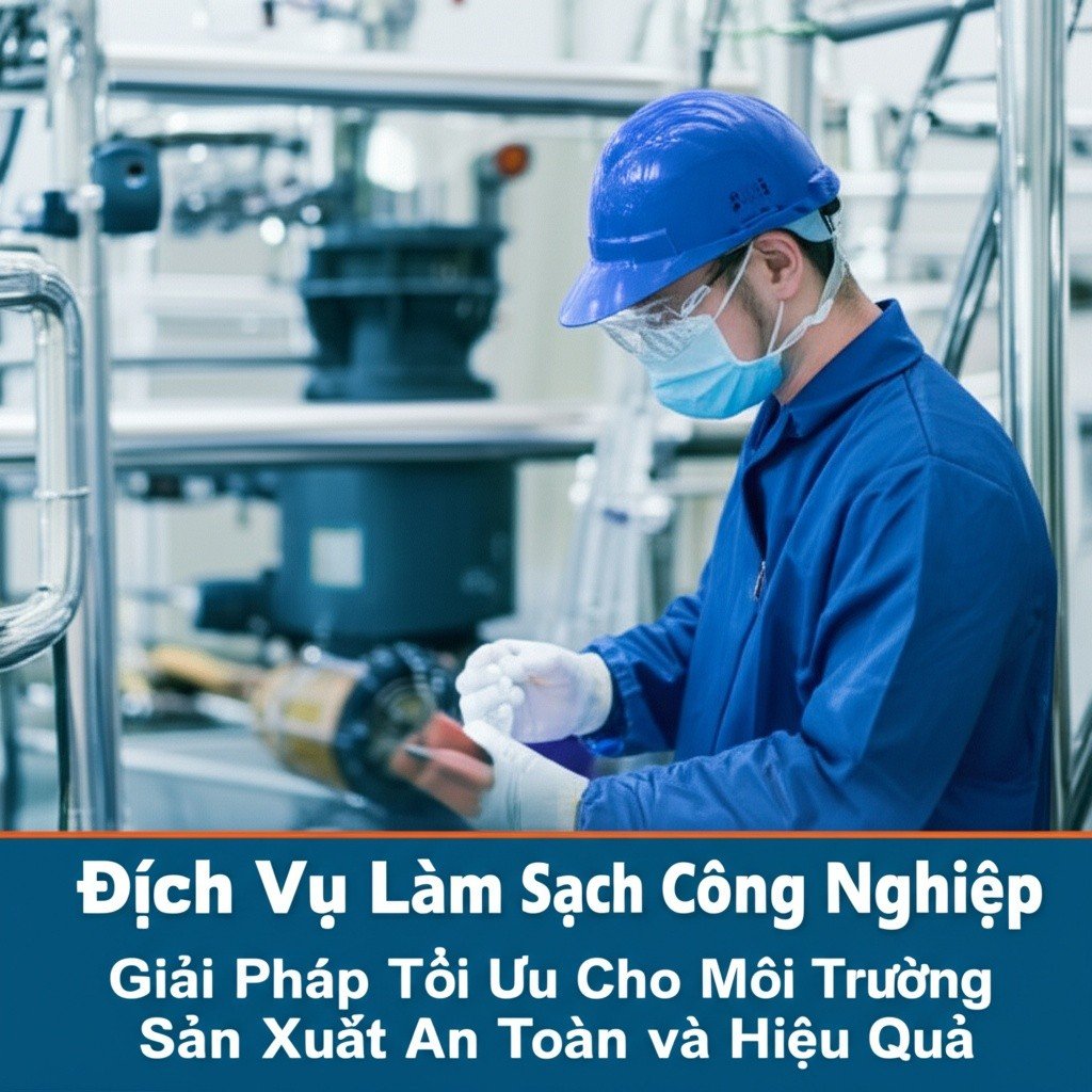 Hình minh họa cho bài viết: Dịch Vụ Làm Sạch Công Nghiệp: Giải Pháp Tối Ưu Cho Môi Trường Sản Xuất An Toàn và Hiệu Quả
