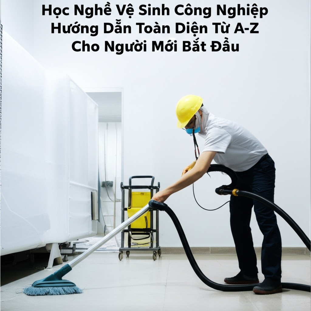 Hình minh họa cho bài viết: Học Nghề Vệ Sinh Công Nghiệp: Hướng Dẫn Toàn Diện Từ A-Z Cho Người Mới Bắt Đầu