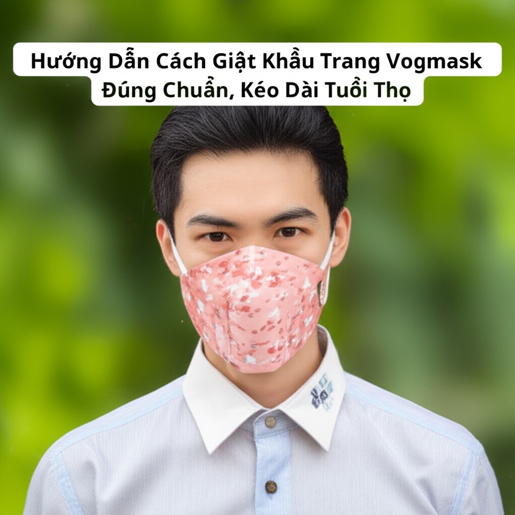 Hình minh họa cho bài viết: Hướng Dẫn Cách Giặt Khẩu Trang Vogmask Đúng Chuẩn, Kéo Dài Tuổi Thọ