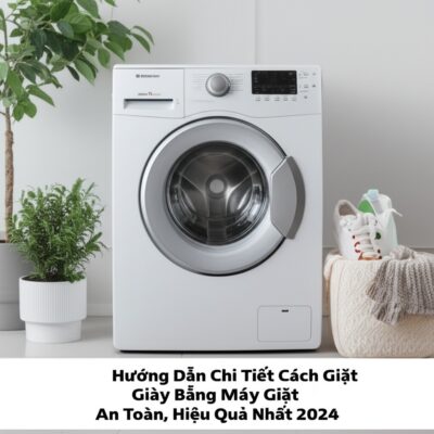 Hướng Dẫn Chi Tiết Cách Giặt Giày Bằng Máy Giặt An Toàn, Hiệu Quả Nhất 2024