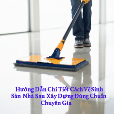 Hướng Dẫn Chi Tiết Cách Vệ Sinh Sàn Nhà Sau Xây Dựng Đúng Chuẩn Chuyên Gia