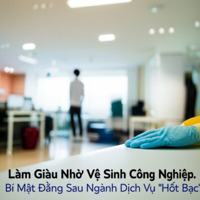 Làm Giàu Nhờ Vệ Sinh Công Nghiệp: Bí Mật Đằng Sau Ngành Dịch Vụ "Hốt Bạc"