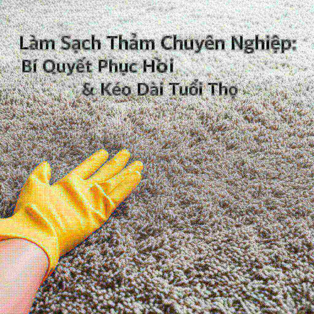 Hình minh họa cho bài viết: Làm Sạch Thảm Chuyên Nghiệp: Bí Quyết Phục Hồi Vẻ Đẹp & Kéo Dài Tuổi Thọ