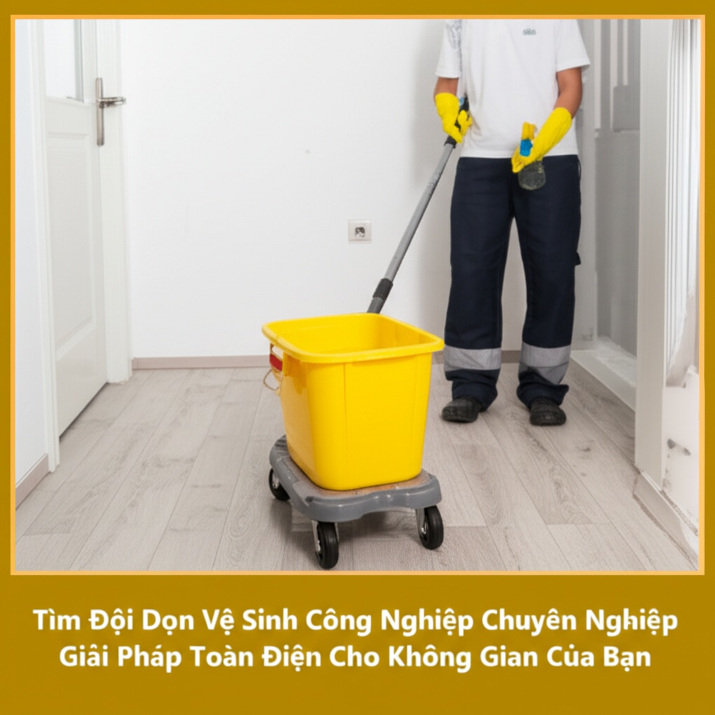 Hình minh họa cho bài viết: Tìm Đội Dọn Vệ Sinh Công Nghiệp Chuyên Nghiệp: Giải Pháp Toàn Diện Cho Không Gian Của Bạn